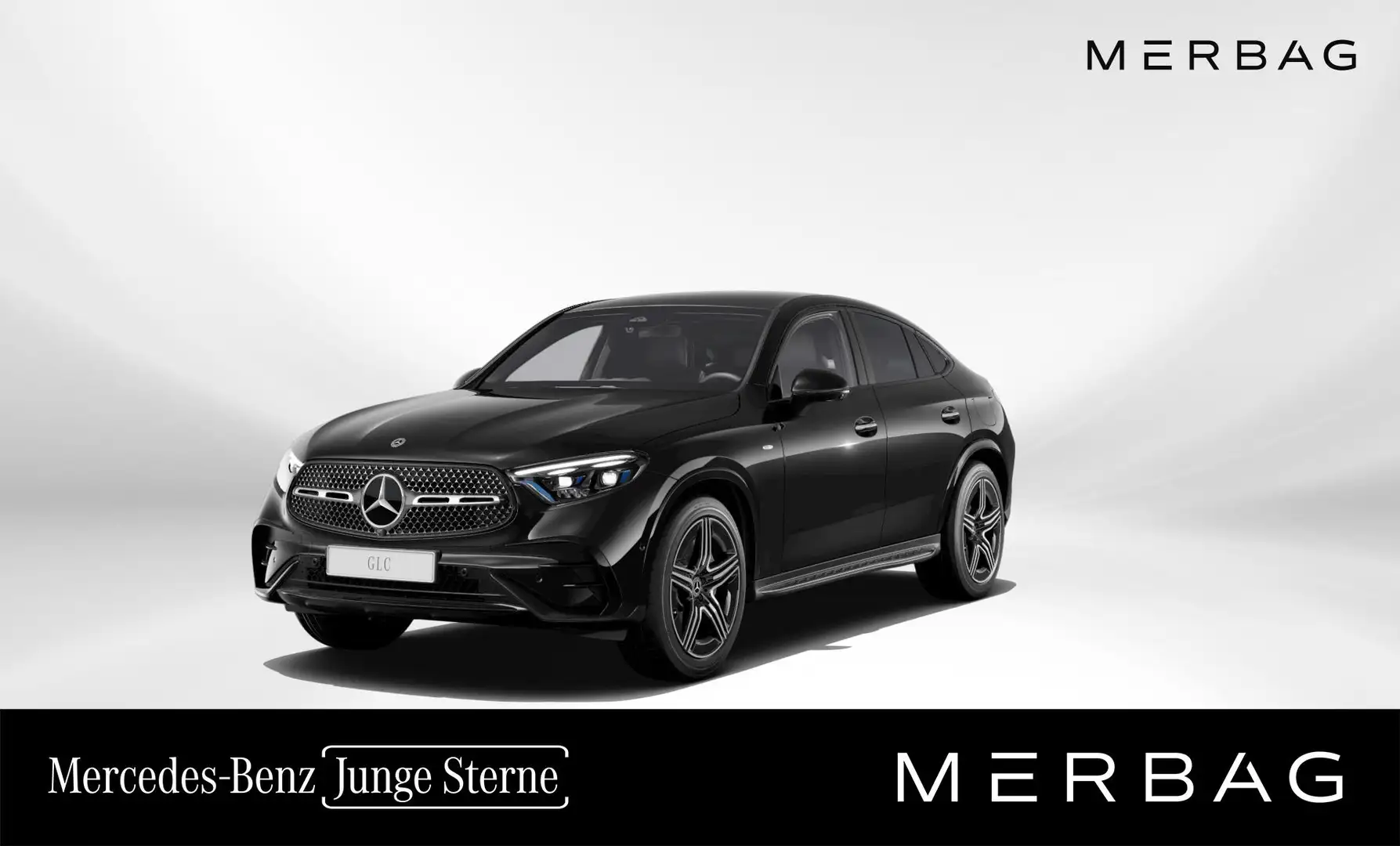 Mercedes-Benz GLC 300 de 4MATIC Coupé mit EQ Hybrid Technologie Schwarz - 1