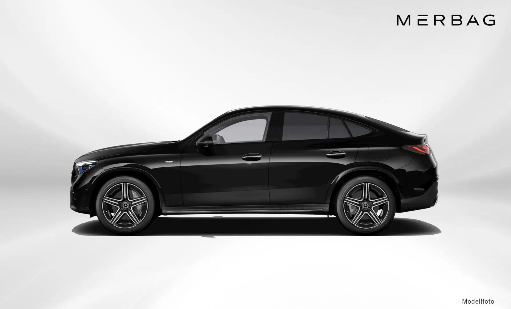 Mercedes-Benz GLC 300 de 4MATIC Coupé mit EQ Hybrid Technologie Schwarz - 2