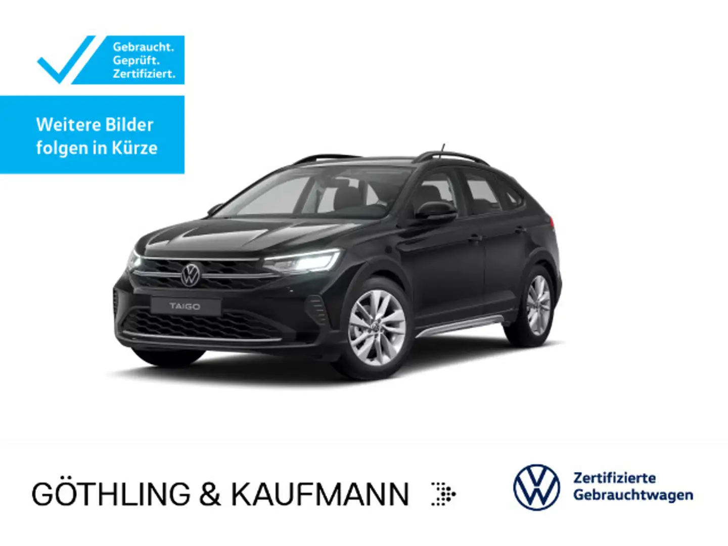 Volkswagen Taigo Life 1.0 TSI 85kW*DSG*APP*AHK*SHZ*ASG*Allw Schwarz - 1