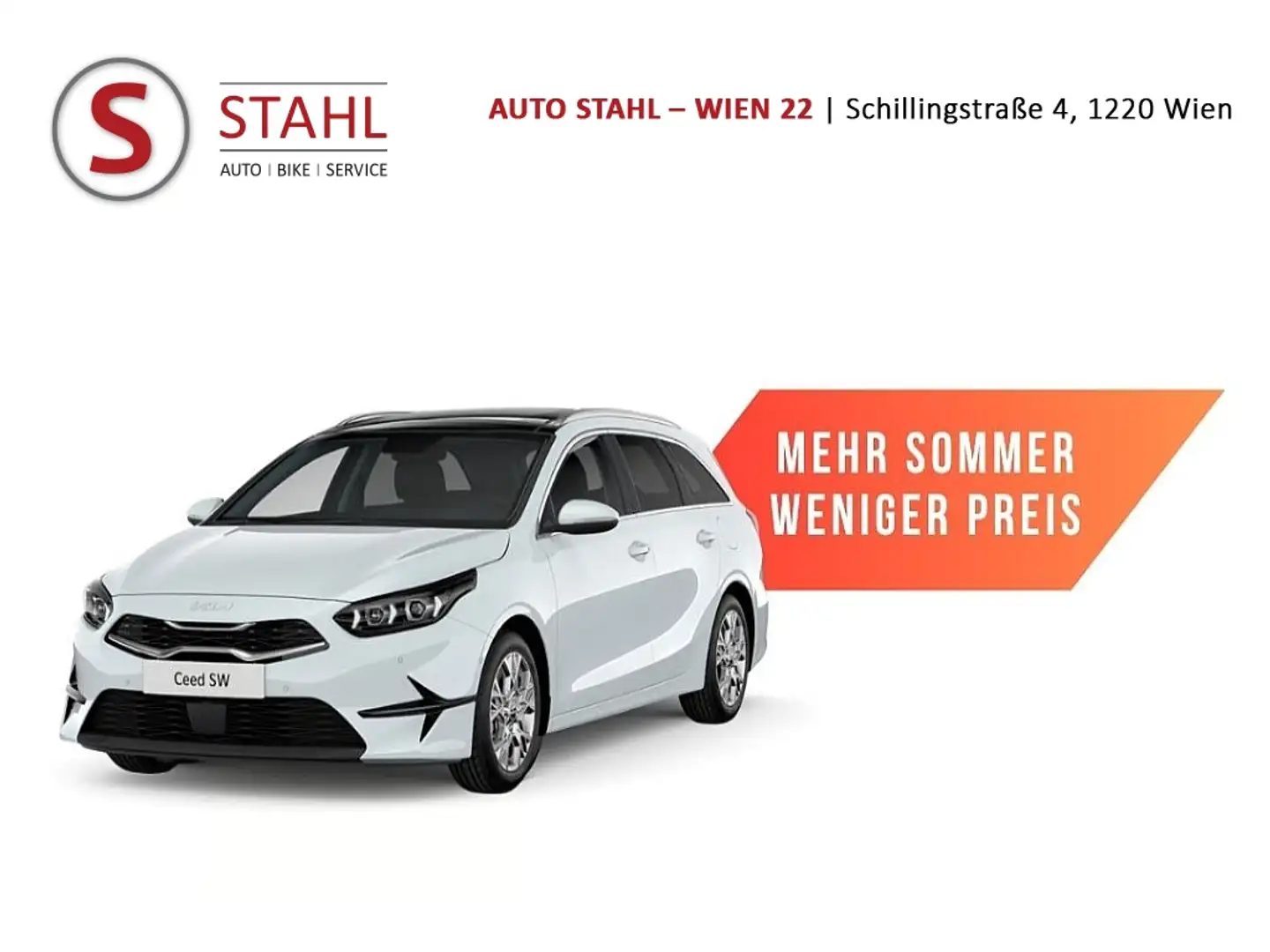Kia Ceed SW / cee'd SW ceed SW 1,0 T-GDI GPF ISG Silber| Stahl Wien 22 Alb - 1