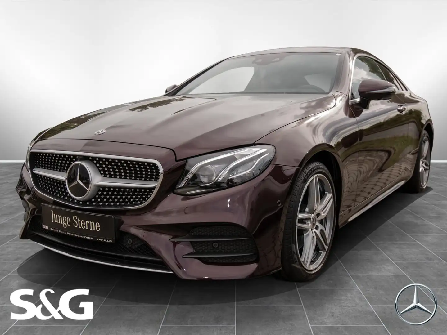 Mercedes-Benz E 220 d 4M Coupé AMG Comand+360°+HUD+Sitzklima - 1