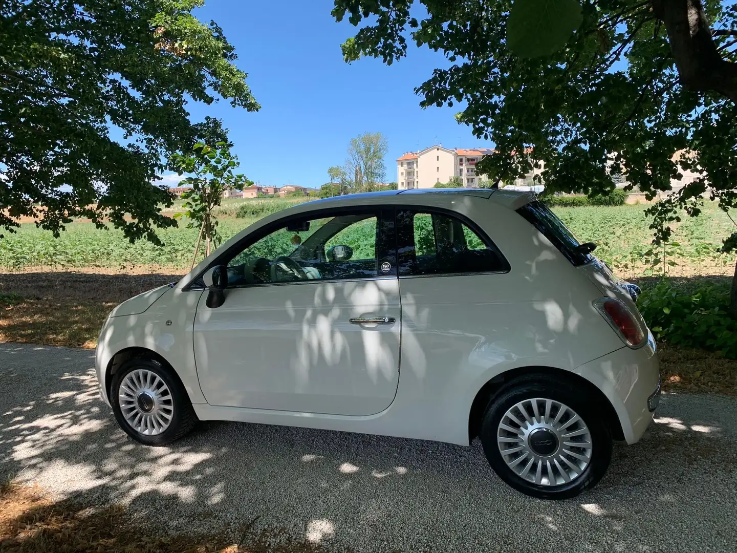 Fiat 500 1.2 benzina lounge Bianco - 2