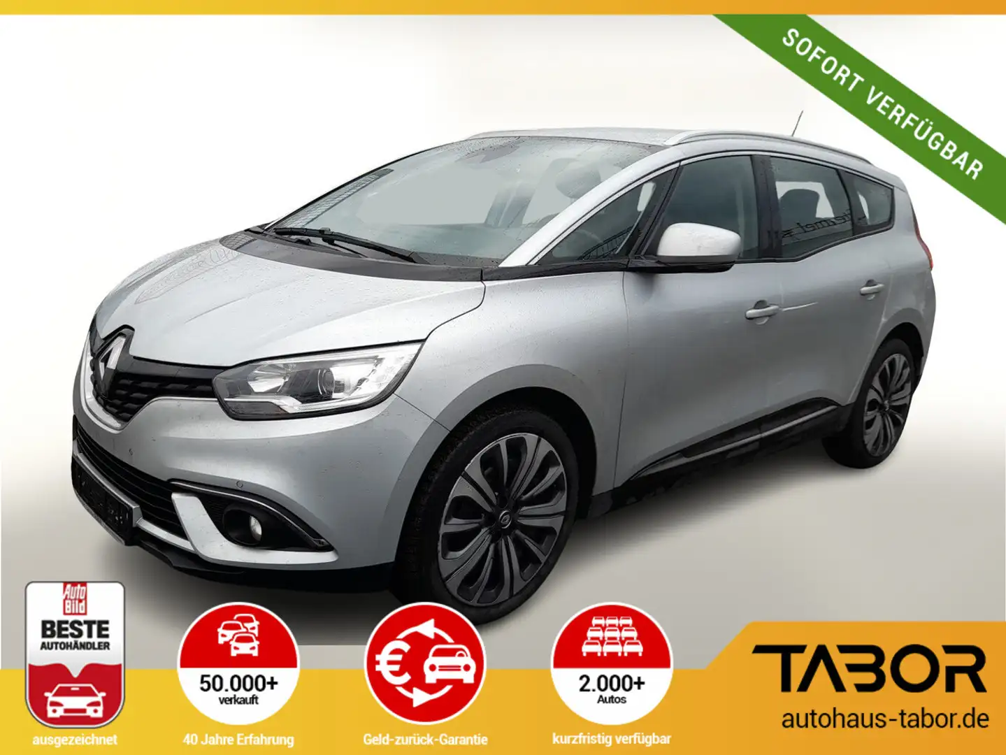 Renault Grand Scenic dCi 150 EDC Business Nav PDC AHK Silber - 1