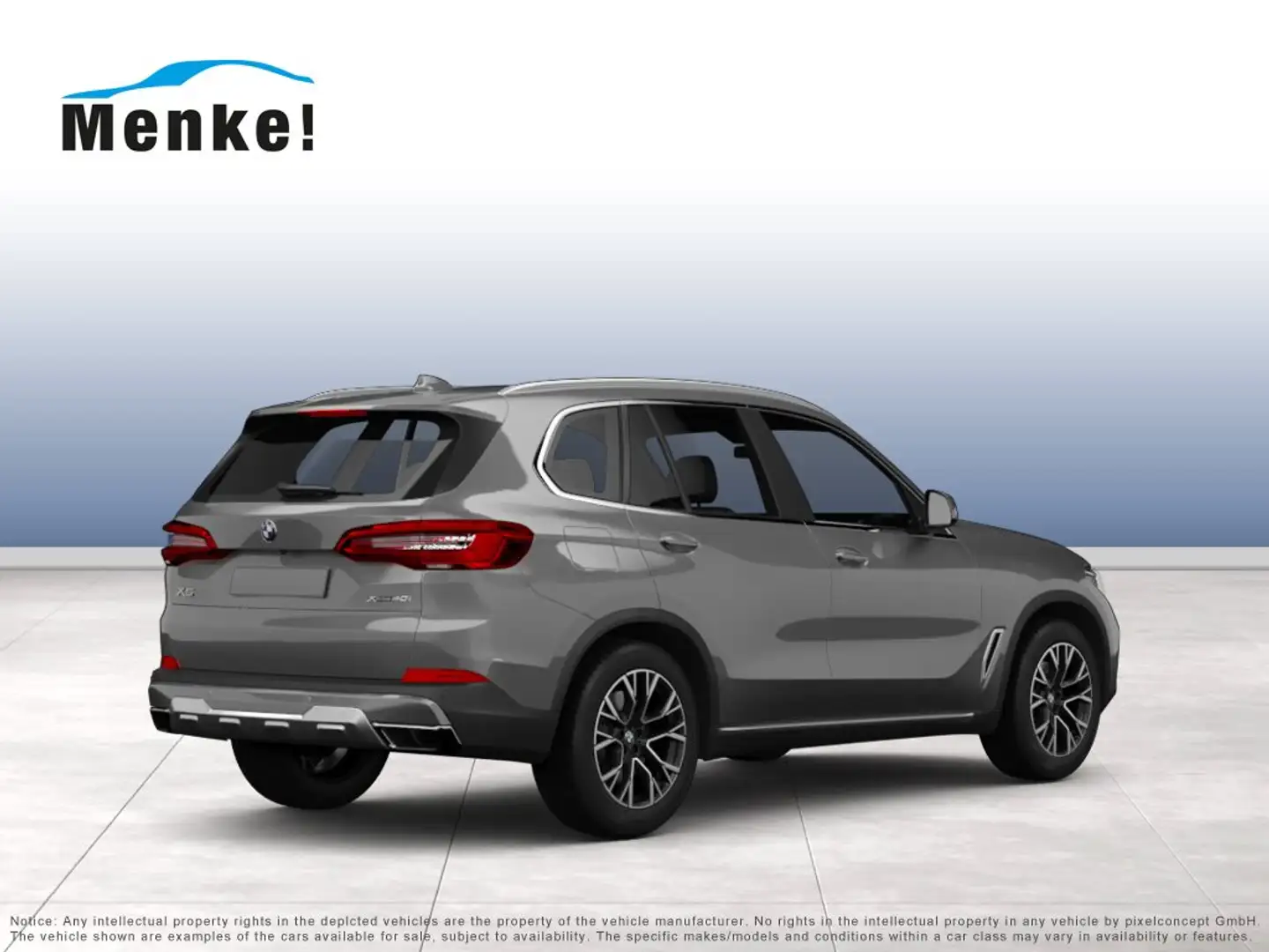 BMW X5 xDrive40d M Sportpaket Head-Up HK HiFi DAB Gris - 2