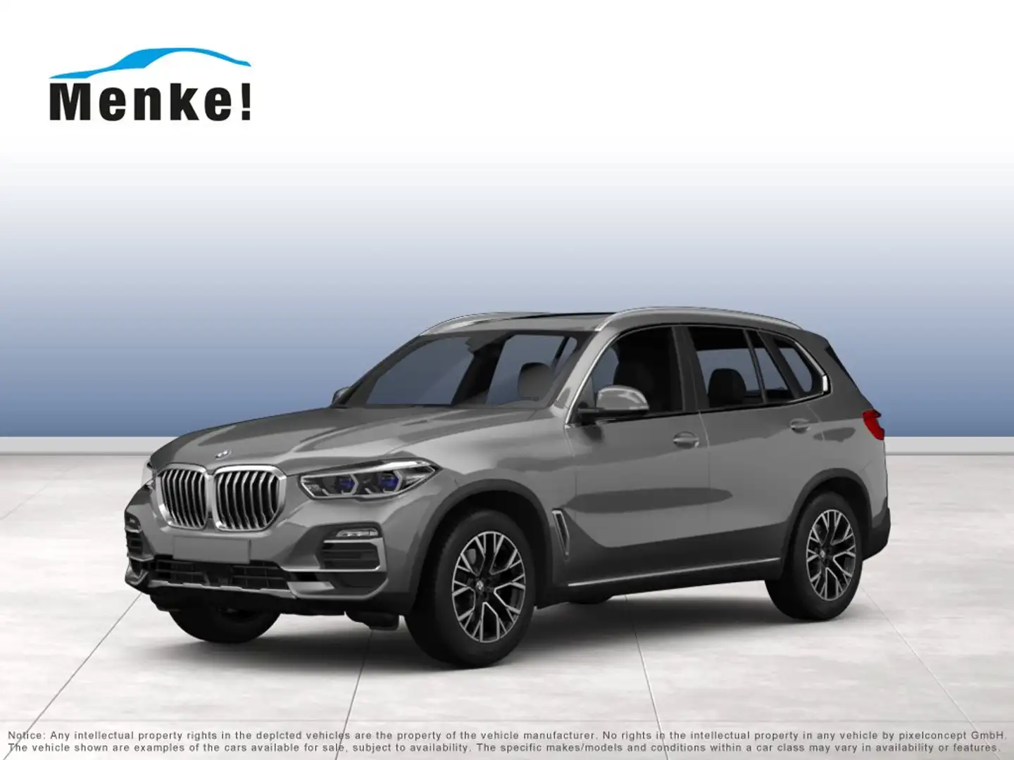 BMW X5 xDrive40d M Sportpaket Head-Up HK HiFi DAB Gris - 1