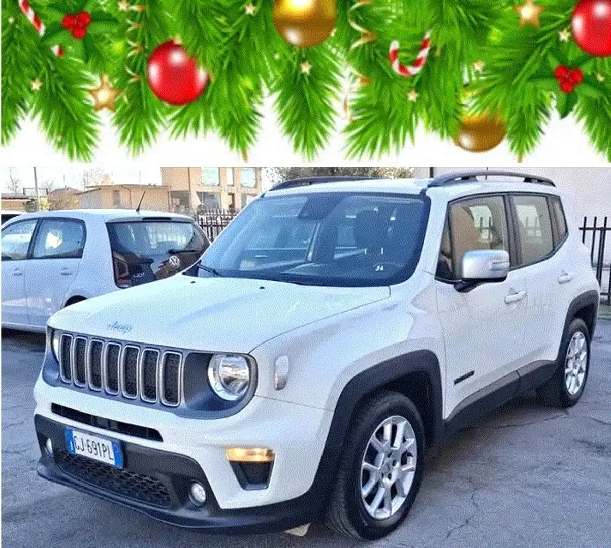 Jeep Renegade Renegade 16 mjt Limited 130cv N1 Autocarro 5 posti Blanc - 1