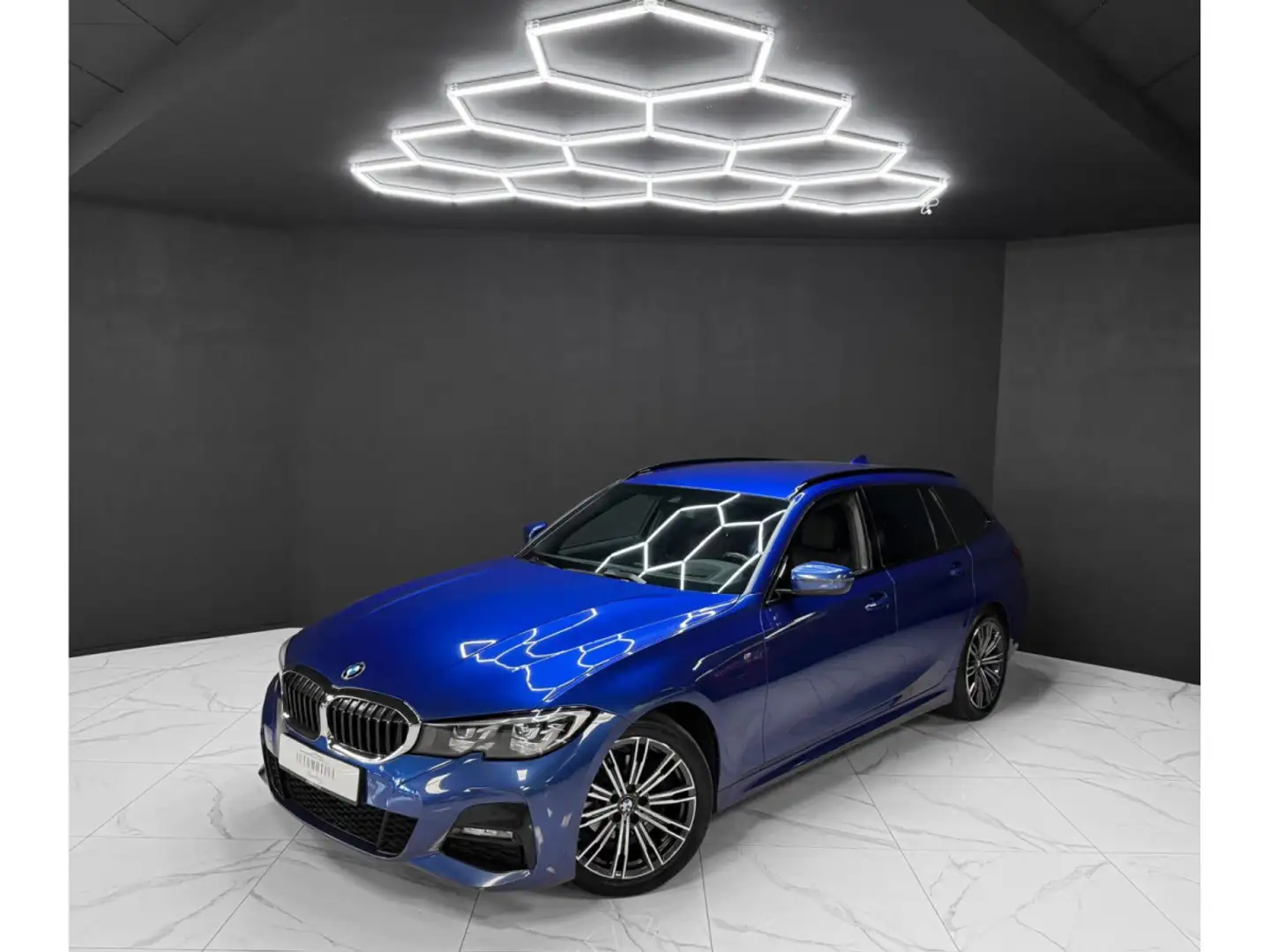 BMW 320 d Touring M Sport - BMW WARRANTY 01/2027 Bleu - 1
