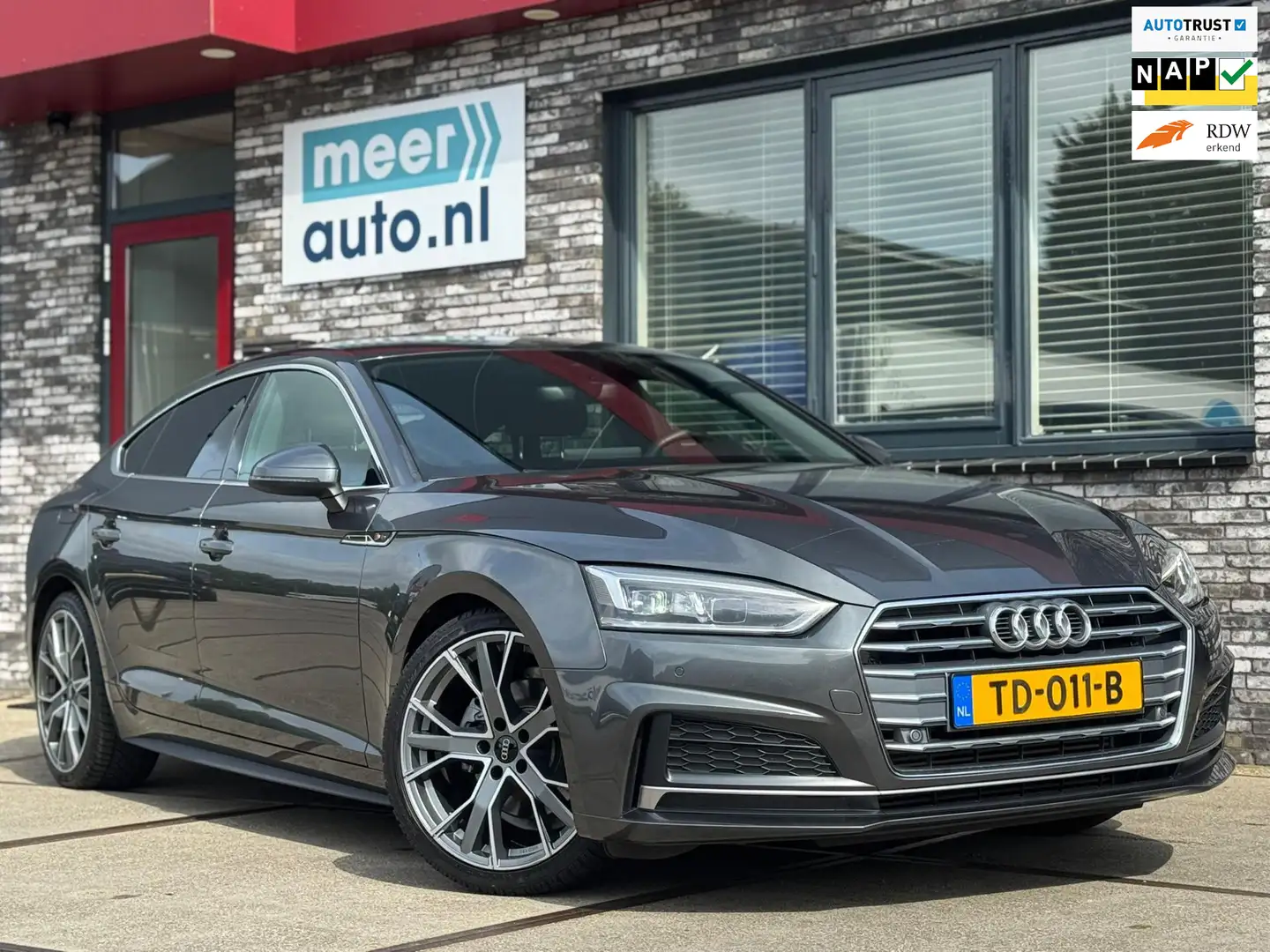 Audi A5 Sportback 2.0 TFSI MHEV 190pk 3x S-line VIRTUAL l Gris - 1