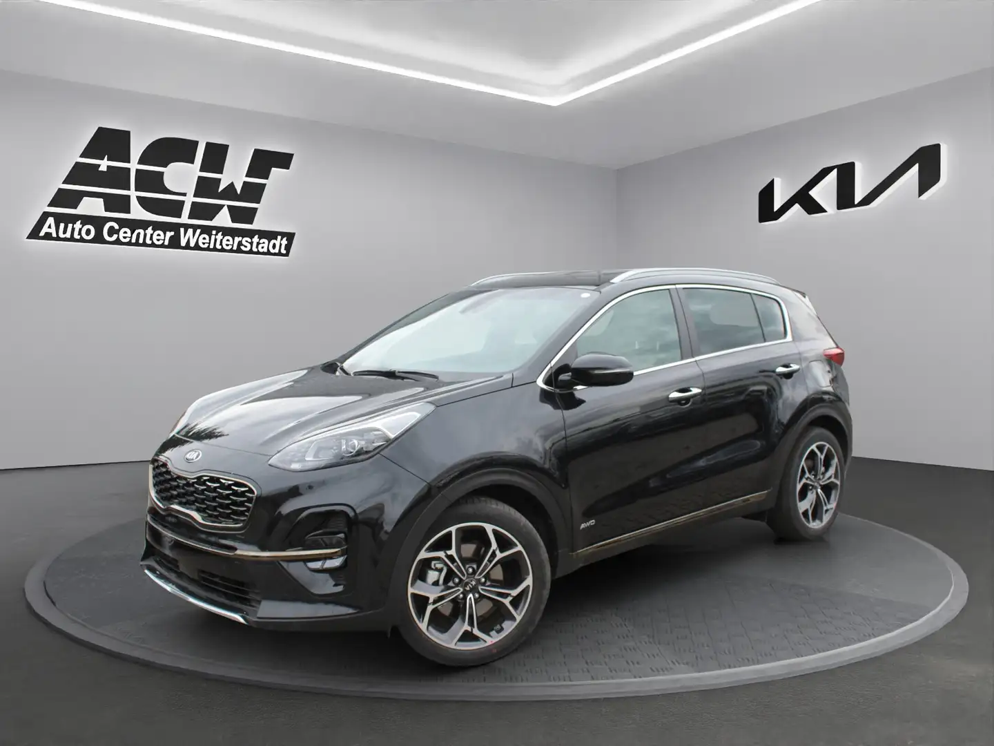 Kia Sportage SPORTAGE 2.0D AT AWD GTL FULL-LED LEDER EL.SITZ JB Schwarz - 1
