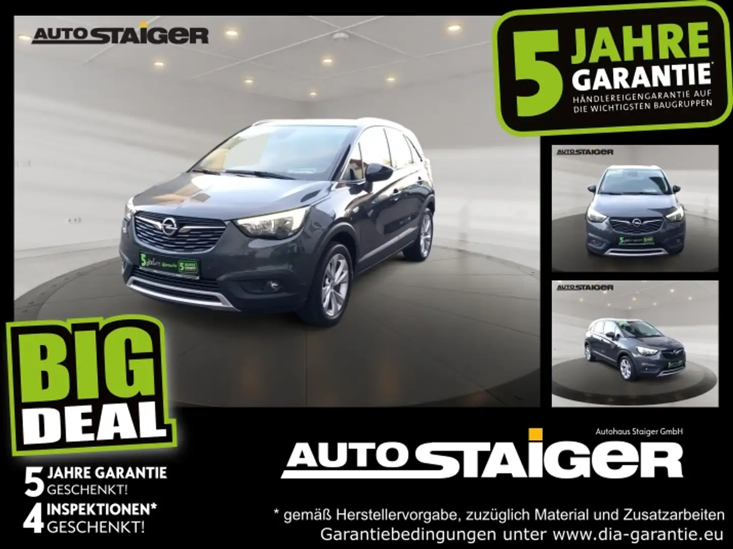 Opel Crossland X INNOVATION Klimaautomatik, PDC, SHZ, Grijs - 1