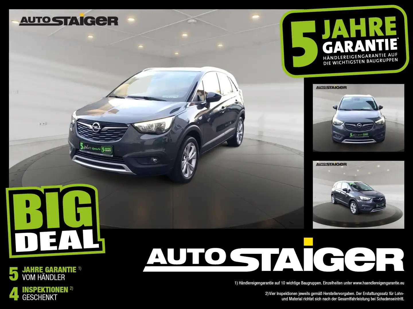 Opel Crossland X INNOVATION Klimaautomatik, PDC, SHZ, Gri - 1