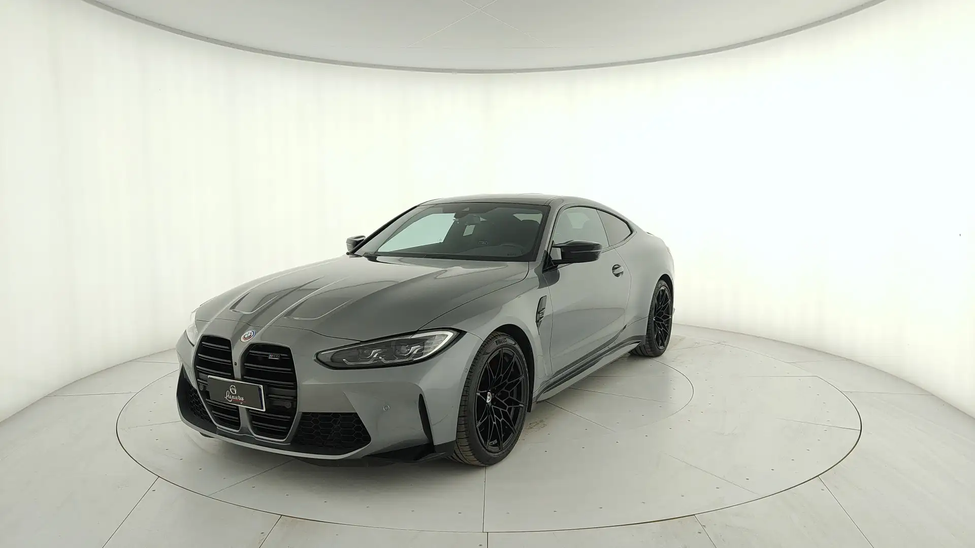 BMW M4 Coupe 3.0 Competition M xdrive auto Grigio - 1