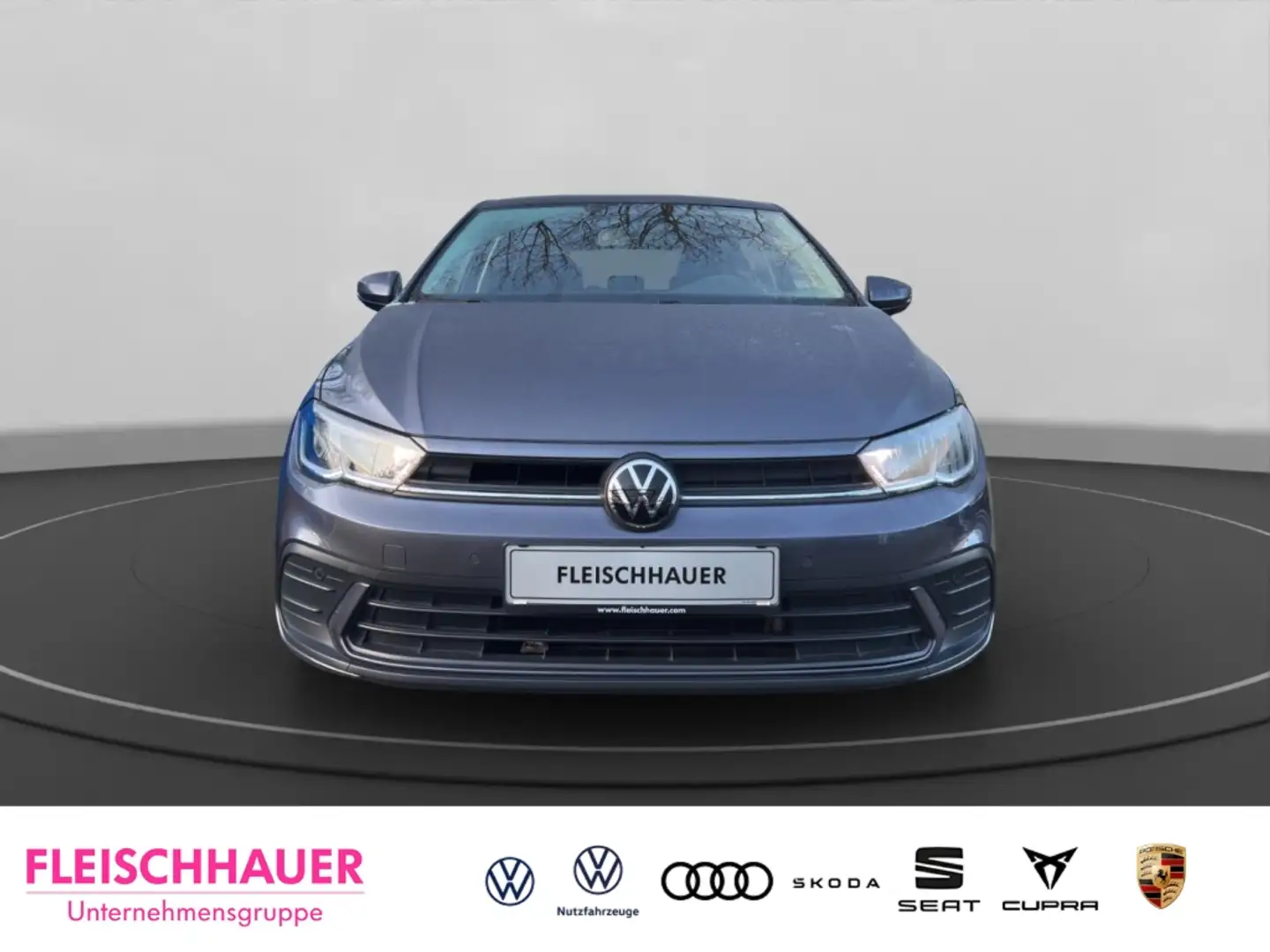 Volkswagen Polo VI Fresh 1.0 Digitales Cockpit LED Musikstreaming Grau - 2