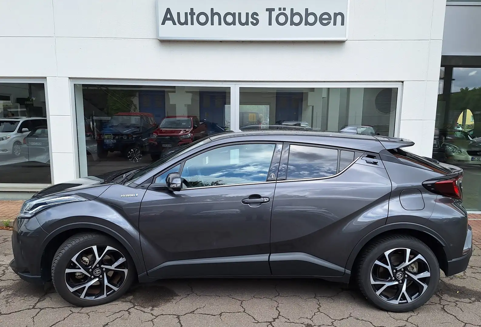 Toyota C-HR Hybrid Team D + Ganzjahresreifen + Garantie + + + Gris - 1