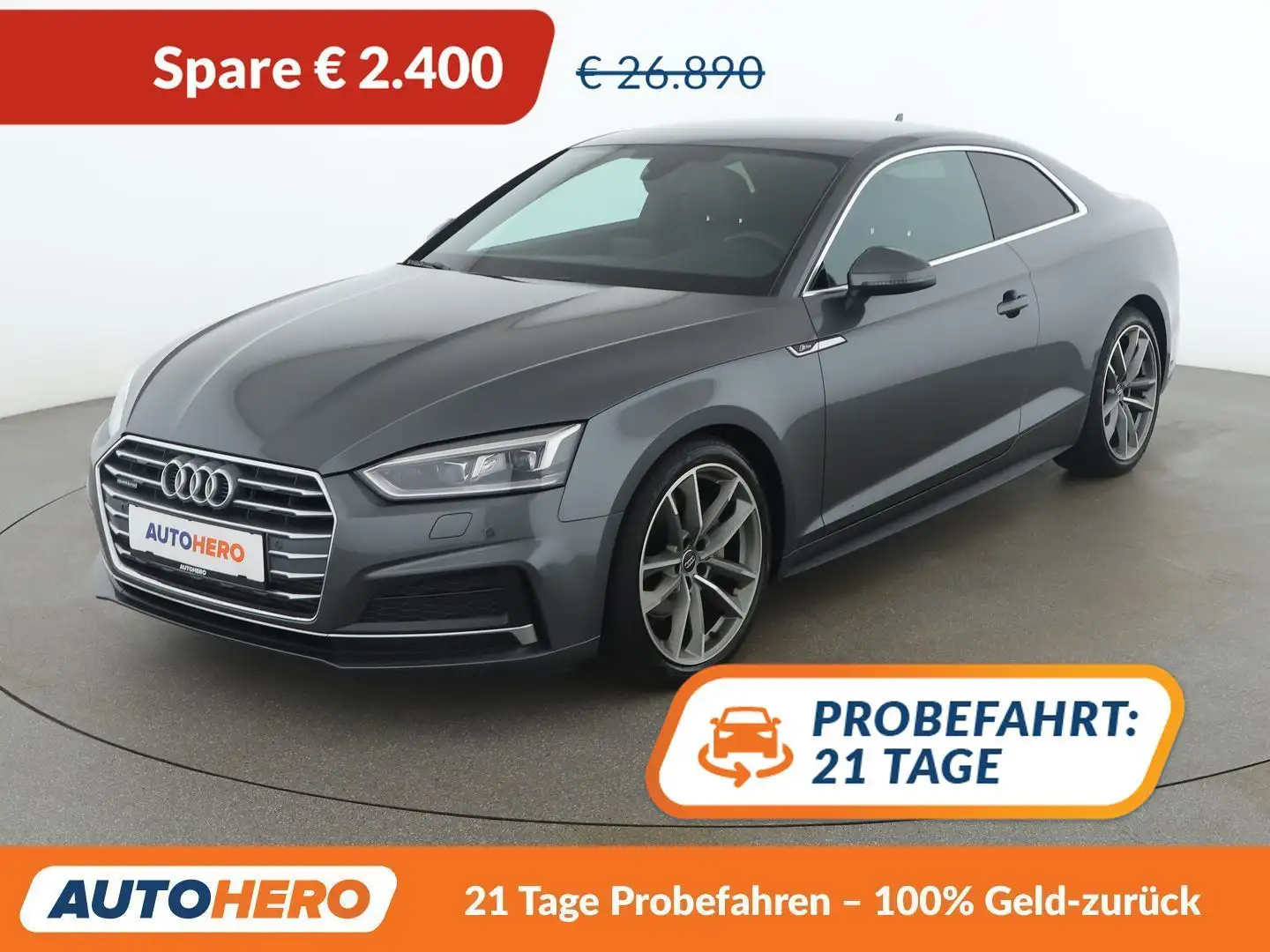 Audi A5 3.0 V6 TDI quattro Sport Grau - 1