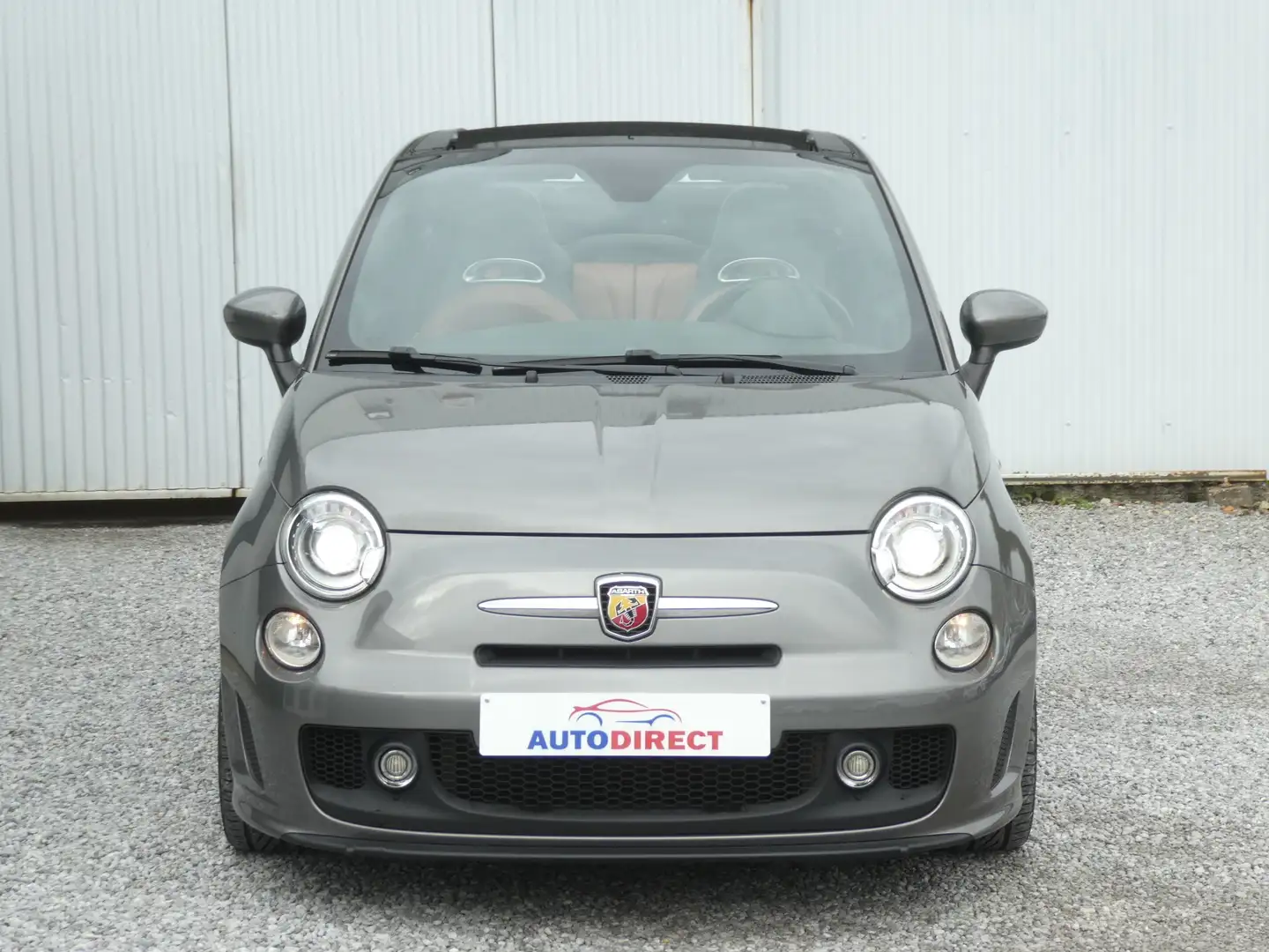 Abarth 595 Cabrio 1.4 T-Jet AKRAPOVIC Cuir, Xenon, Airco, PDC Gri - 2