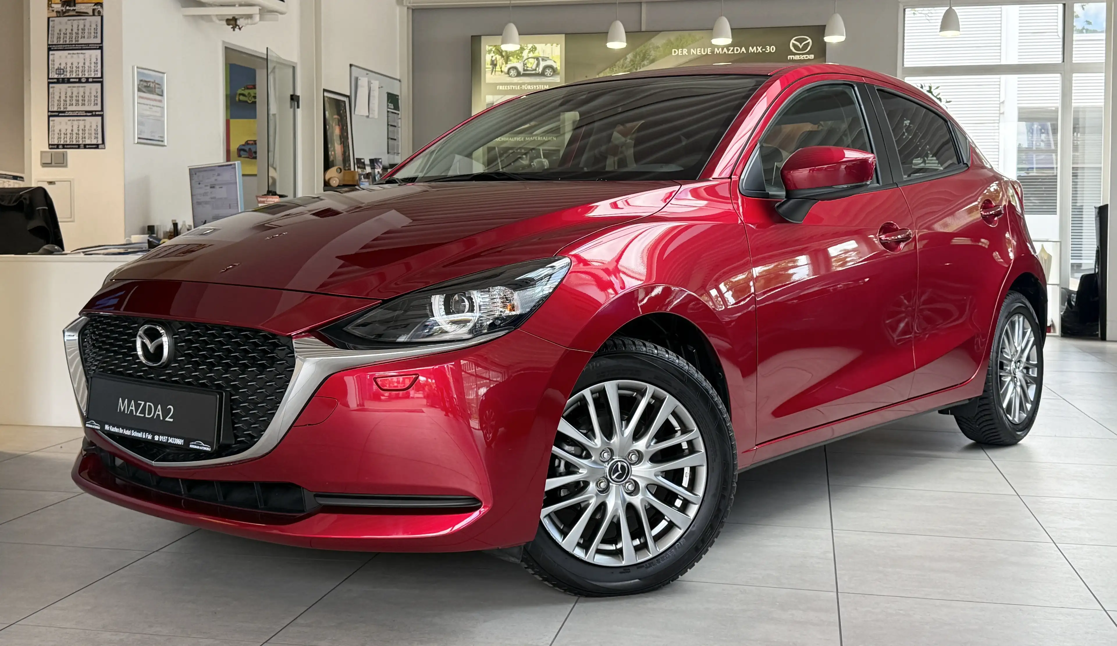 Mazda 2 Kizoku MwSt ausweisbar 1-Hand Kamera SHZ Lenkradhe