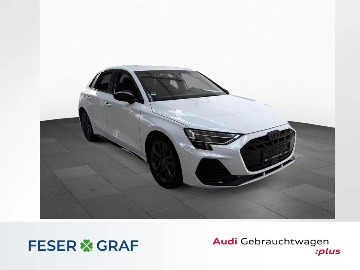 Audi S3 Sportback TFSI qu S tr. Performance Abgas-Sonos Weiß - 1