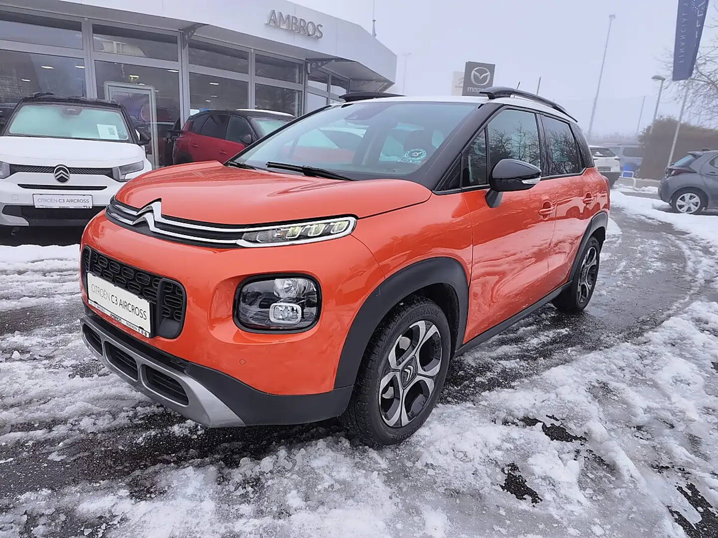 Citroen C3 Aircross BlueHDi 120 S&S EAT6 Automatik Shine Orange - 1