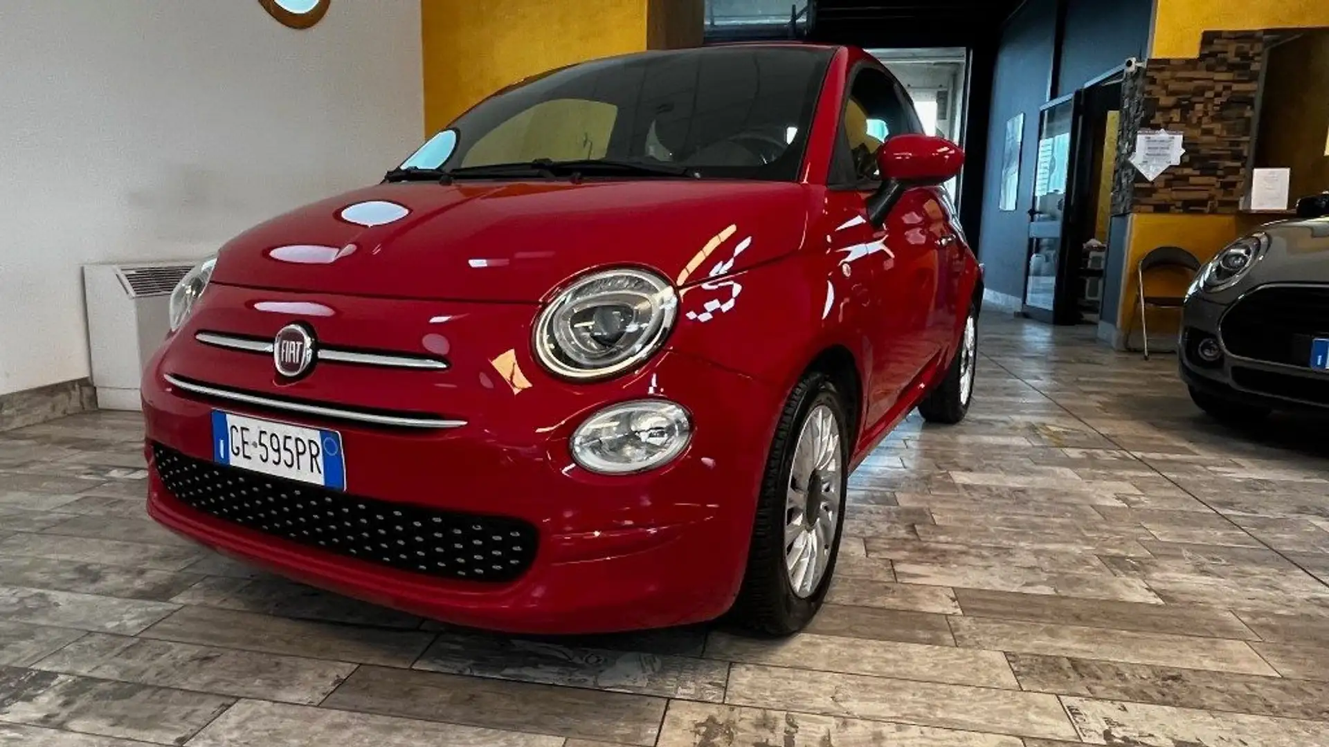 Fiat 500 1.0 Hybrid Cult- PERFETTA- PREZZO VERO NO FINANZ. Rosso - 1