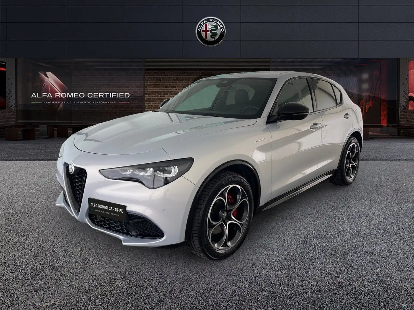 Alfa Romeo Stelvio 2.2 TD 210 CV Veloce AT8 Q4 Bianco - 1