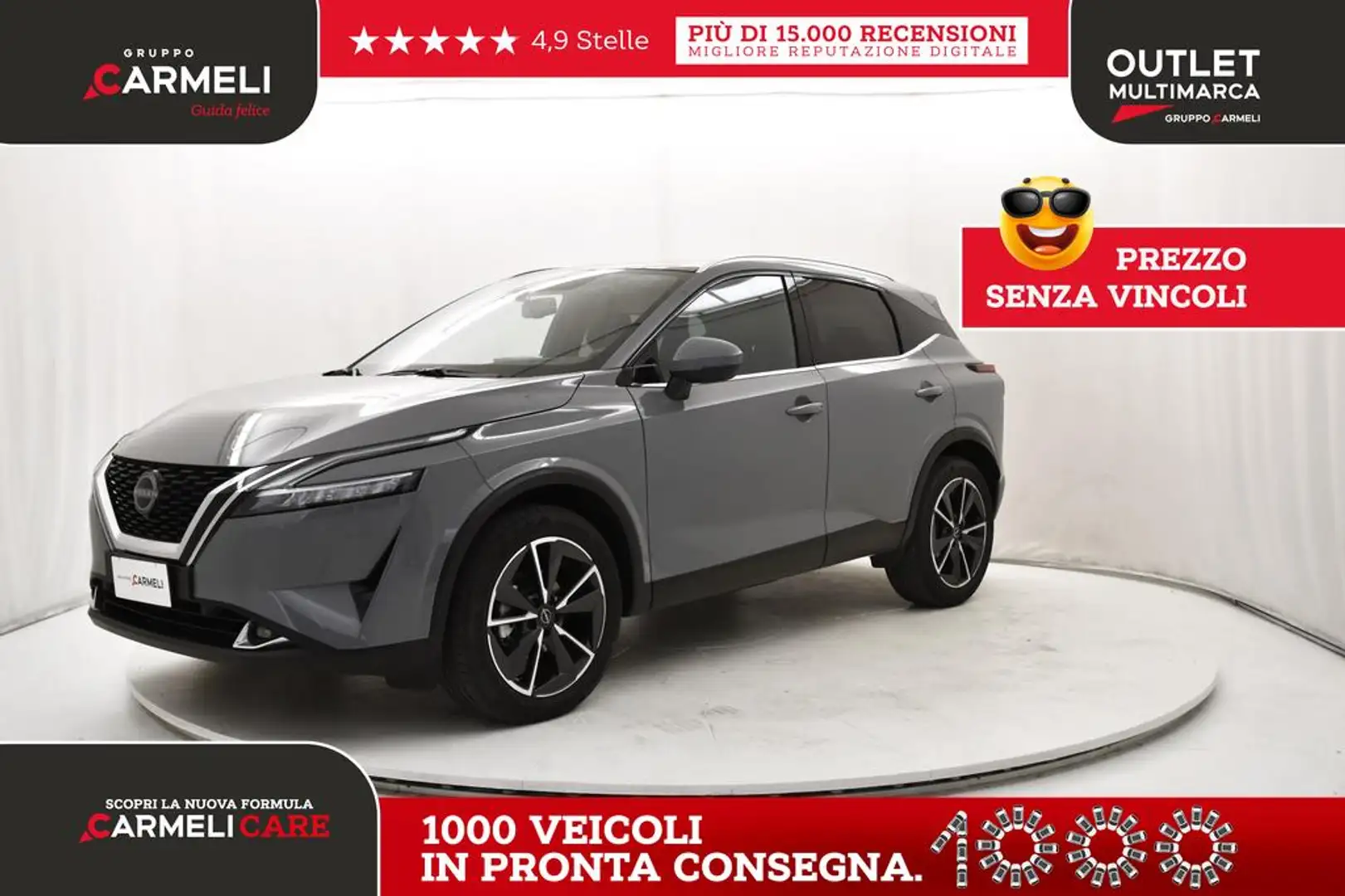 Nissan Qashqai 1.3 mild hybrid Tekna 2wd 140cv Gris - 1