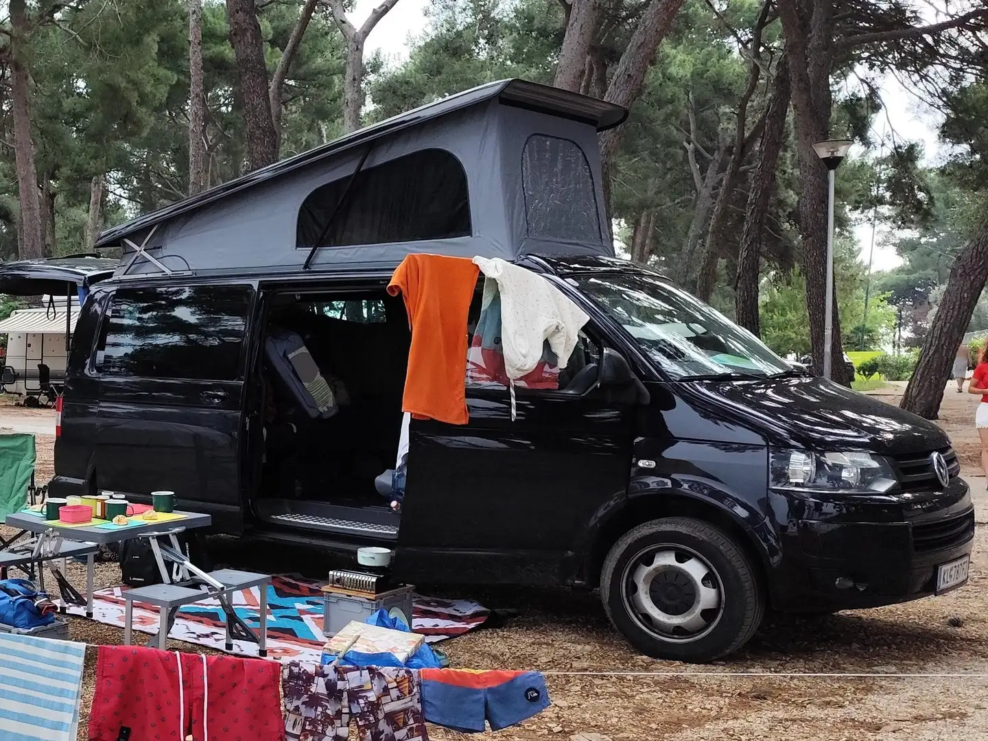 Volkswagen T5 Kombi Kombi LR 2,0 BMT TDI 4motion D-PF Noir - 2