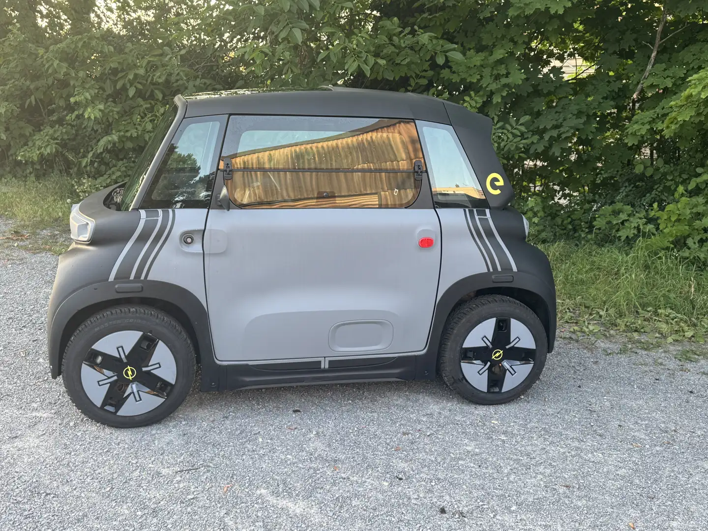 Opel Rocks-e Elektro 45kmh Microcar Mopedauto Schwarz - 2