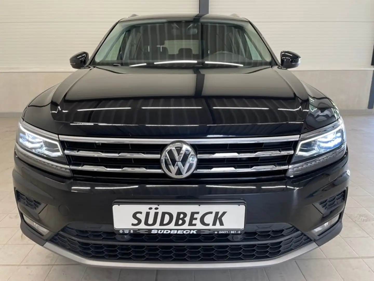 Volkswagen Tiguan Allspace 1.4 TSI United 4Motion ACC+LANE+APP+AHK Schwarz - 2