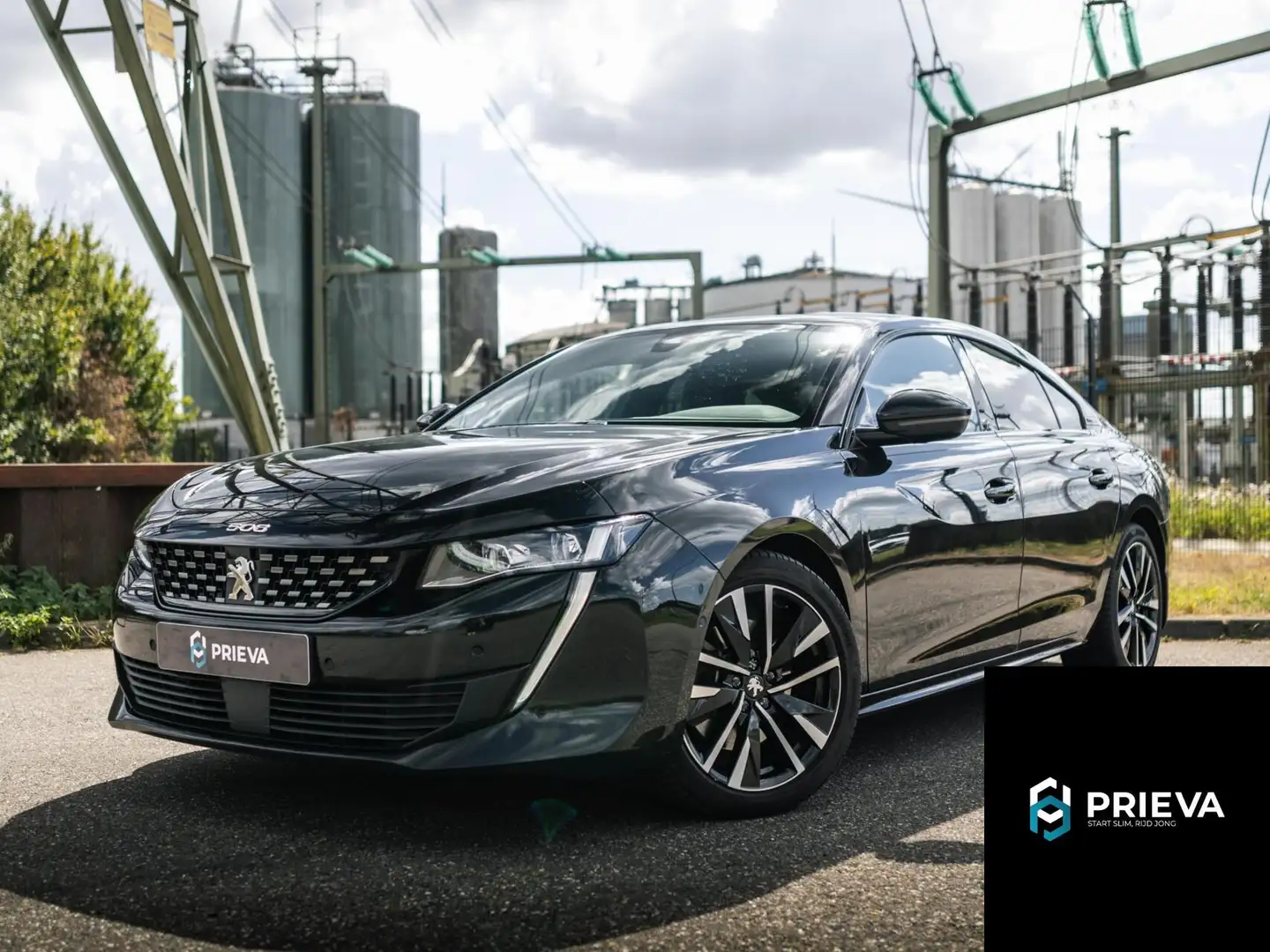 Peugeot 508 1.6 Hybrid GT|225 pk|Black Pack| 18” Sportvelgen Černá - 1