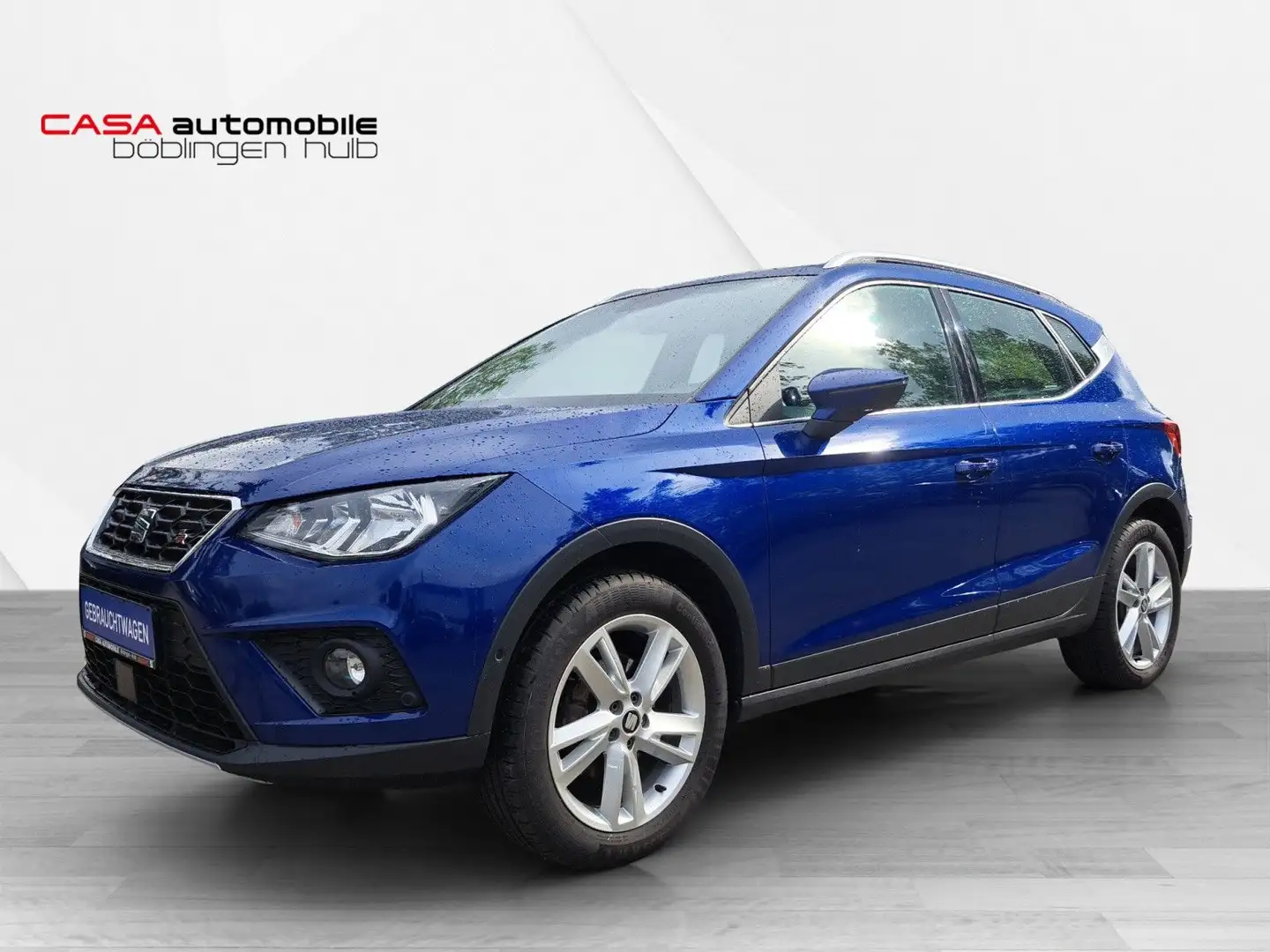 SEAT Arona FR 1.0 TSI AHK PDC SHZ Bleu - 1