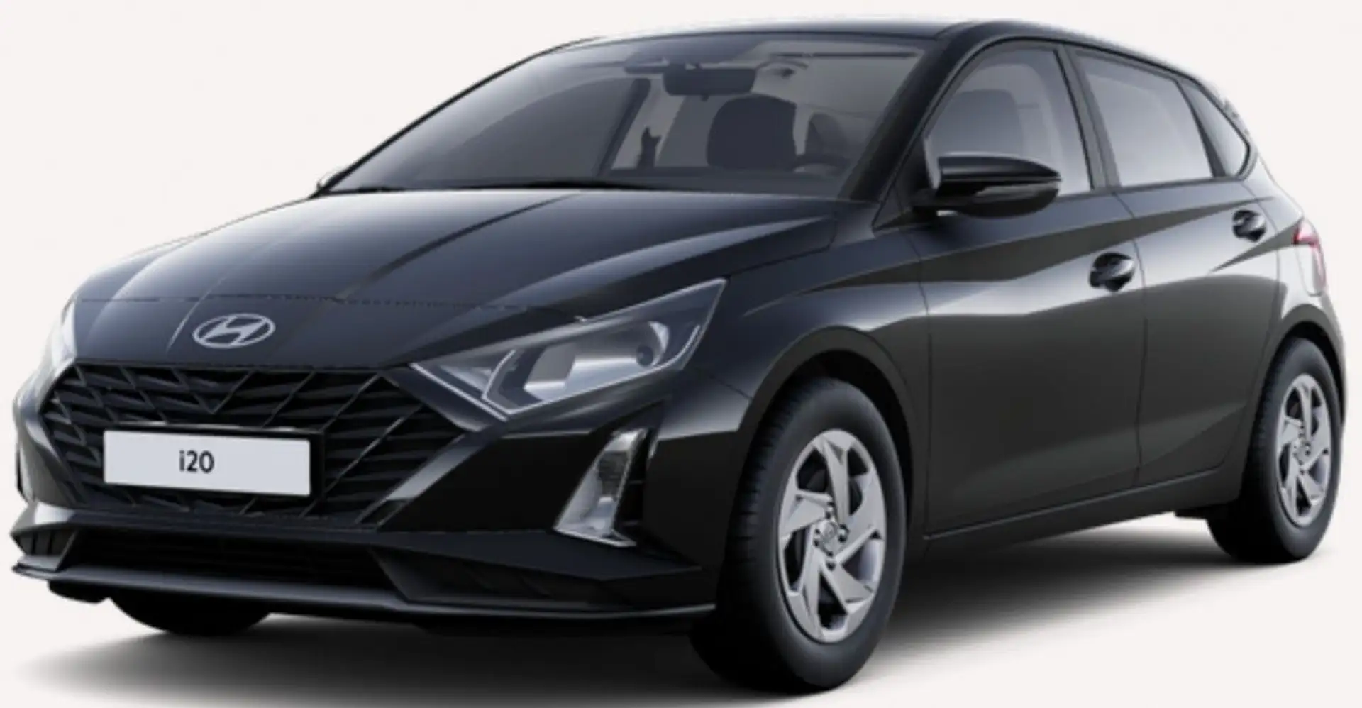 Hyundai i20 1.2 79 PS Navi Kamera SHZ LHZ PDC VORLAUF Schwarz - 1