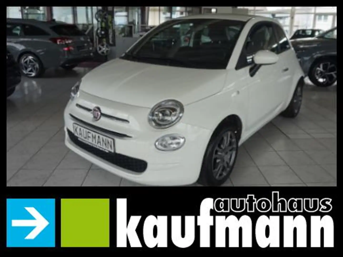 Fiat 500 500 1,0 MHD CLUB KLIMA TEMPOMAT UCONNECT Weiß - 1