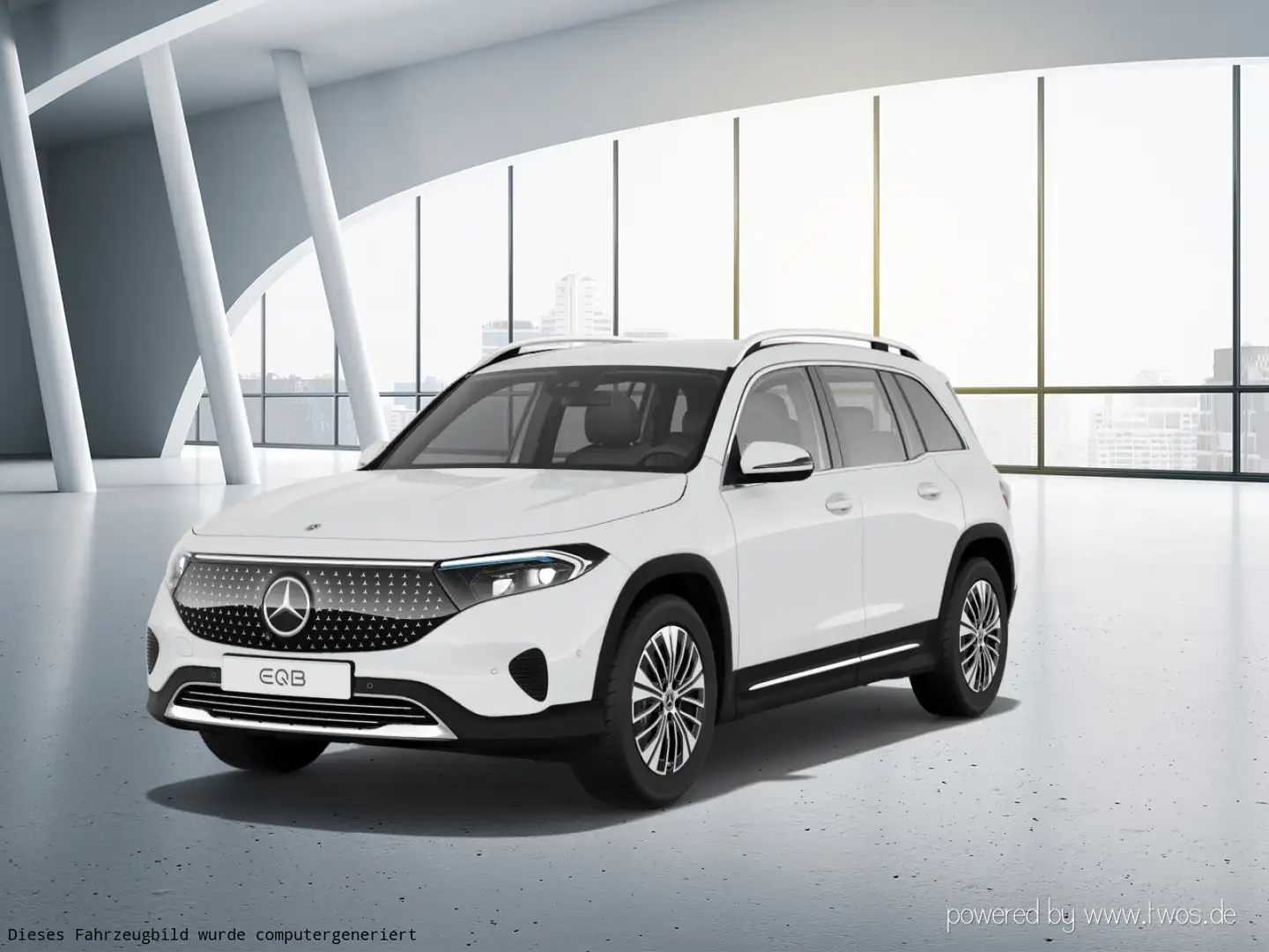 Mercedes-Benz EQB 300 EQB 300 4MATIC  Electric Art Navi/Distronic/Klima Weiß - 2