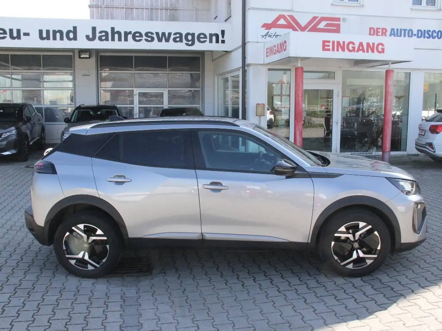 Peugeot 2008 Allure Sitzh CAM 17 ZOLL Keyless PDC Sunset Grau - 2