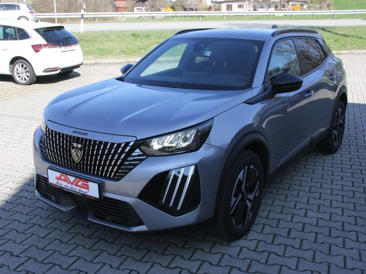 Peugeot 2008 Allure Sitzh CAM 17 ZOLL Keyless PDC Sunset Grau - 1