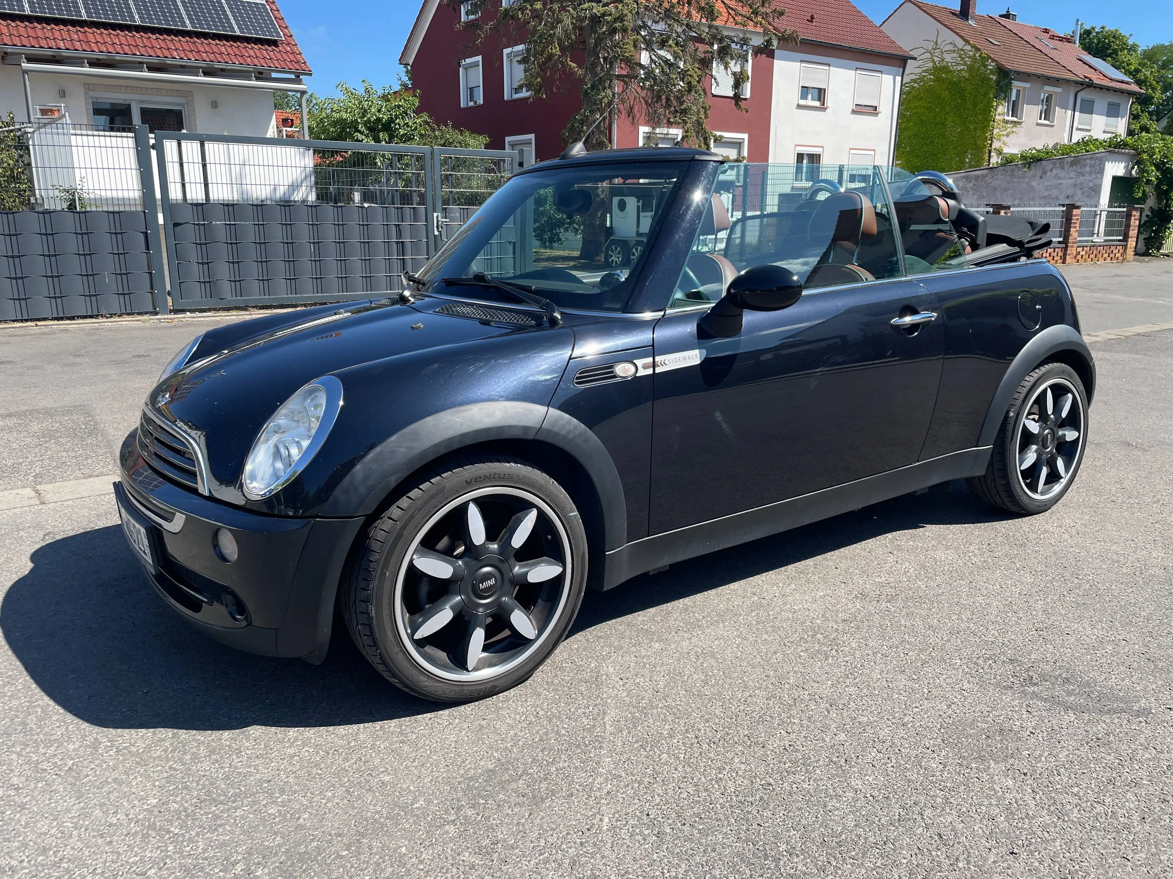 MINI Cooper Cabrio "SIDEWALK" 1.6 R52 KLIMA*Sihz*TÜV NEU*LEDER*NAVI*Tempomat*PDC