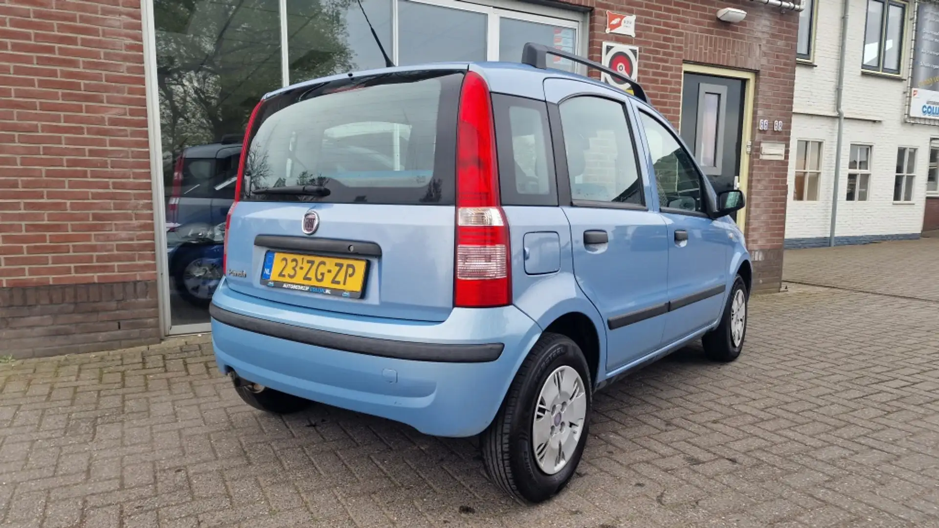 Fiat Panda 1.2 Active, Airco met nieuwe APK! Blauw - 2