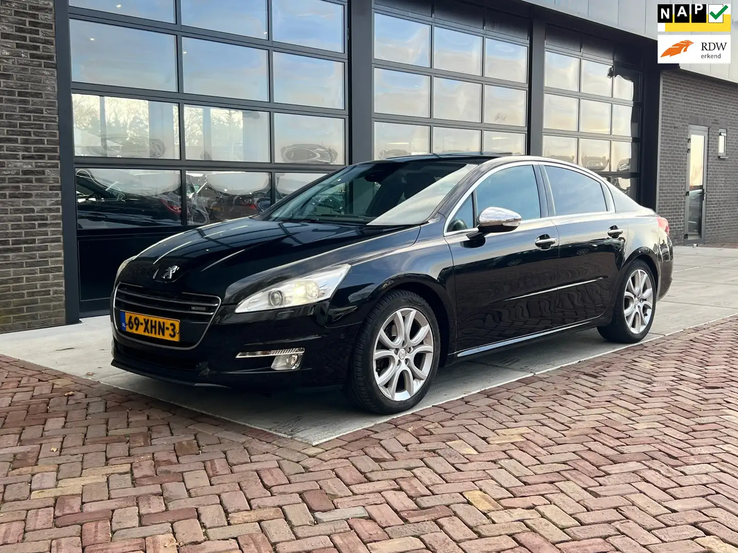 Peugeot 508 2.0 HDi Blue Lease Premium Hybrid4 | Leer | Keyles Schwarz - 1