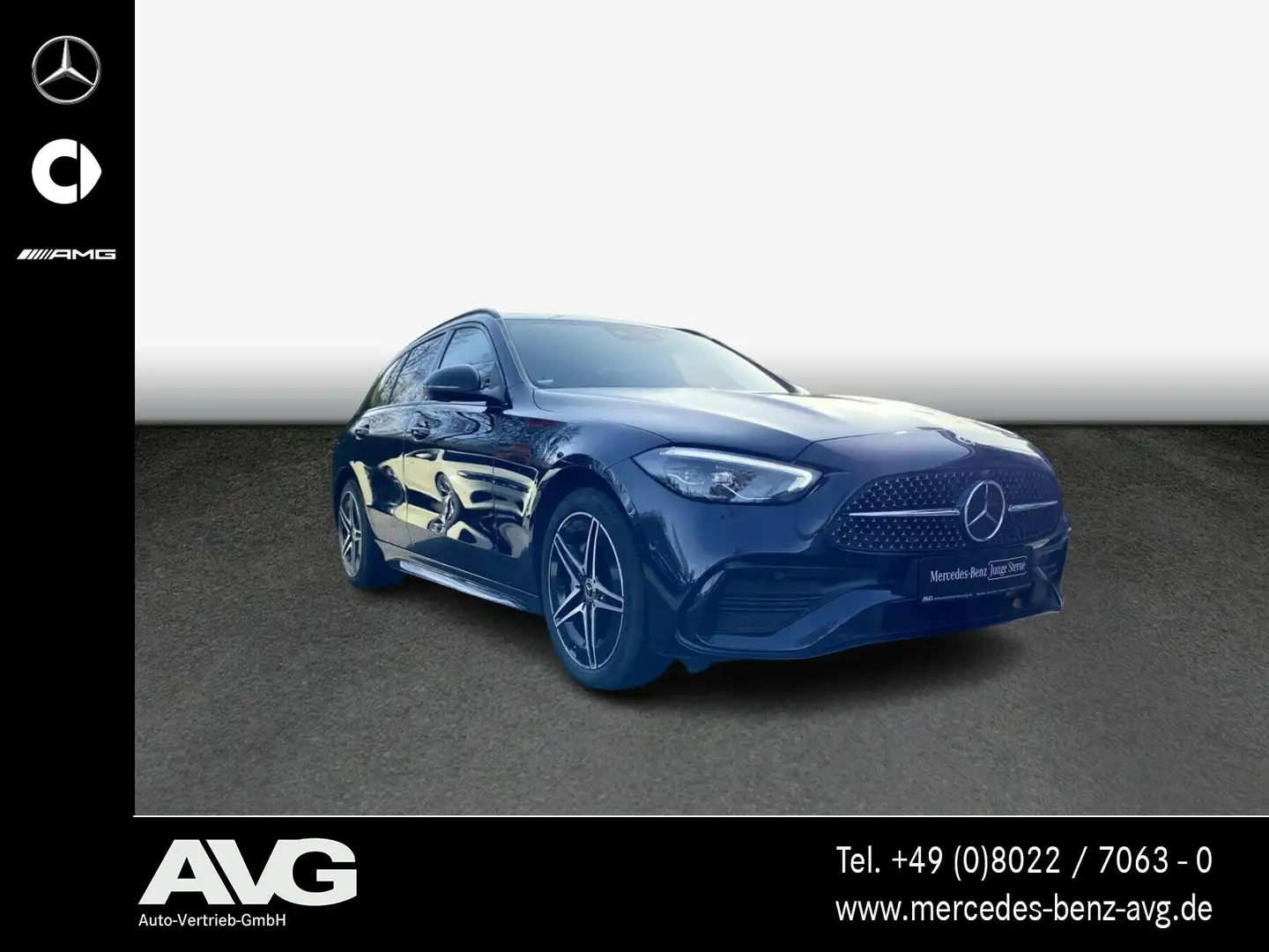 Mercedes-Benz C 300 C 300 e T DIST|HUD|RFK|ADV-SOUND|LED|NIGHT|AMG Blau - 2
