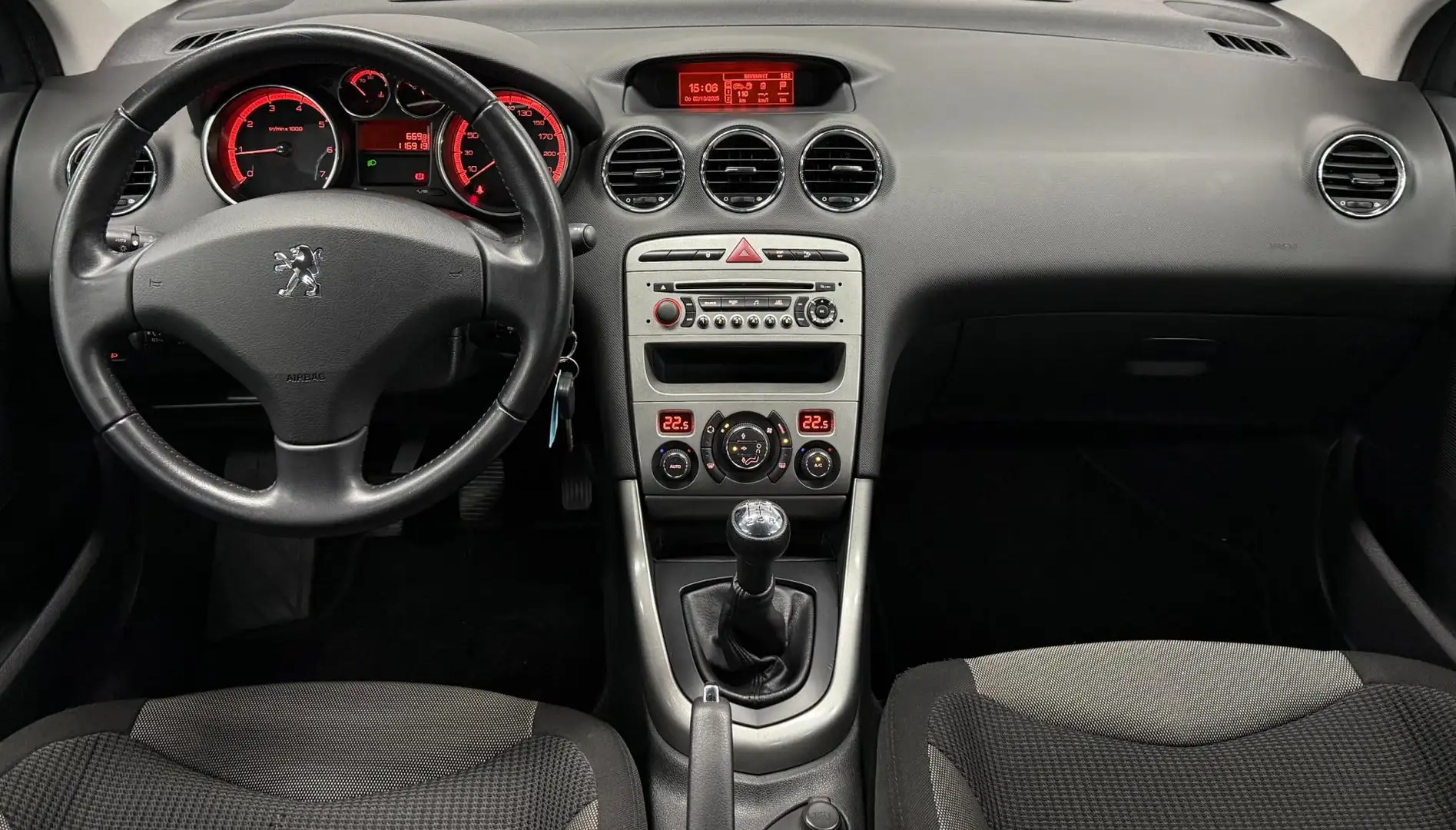 Peugeot 308 1.6 VTi Sublime*NweApk*DealerOh*ClimaEcc*CruiseCon Gris - 2