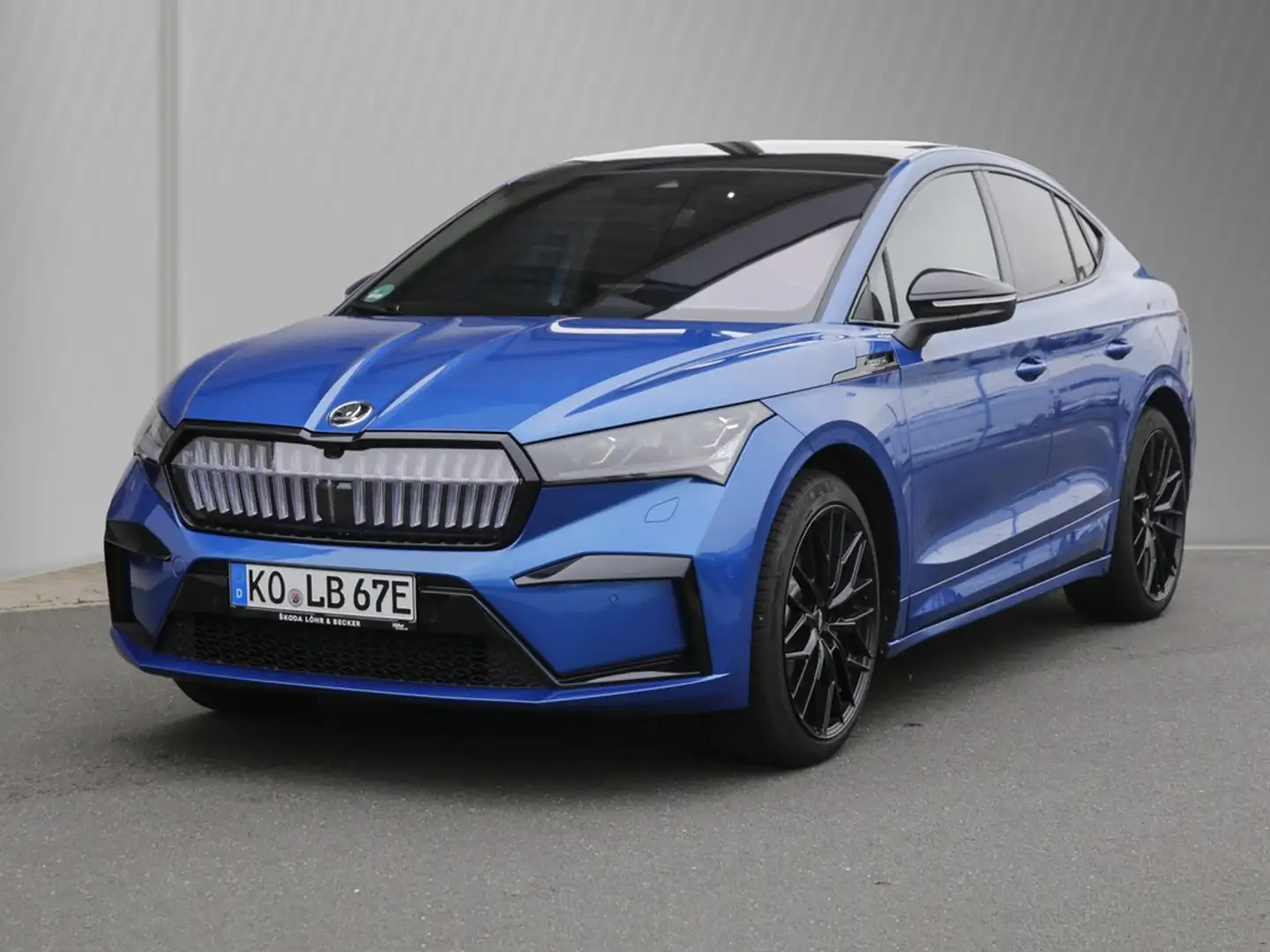 Skoda Enyaq Coupe 85 Sportline Blau - 2