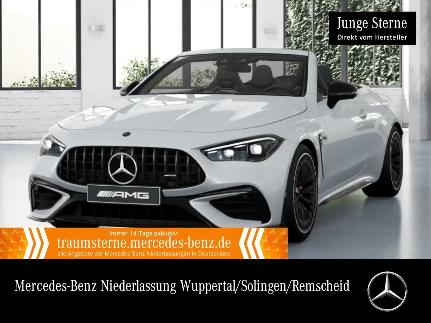 Mercedes-Benz CLE 53 AMG CLE 53 4M NIGHT+DRIVERS+AHK+STHZG+BURMESTER+9G Weiß - 1