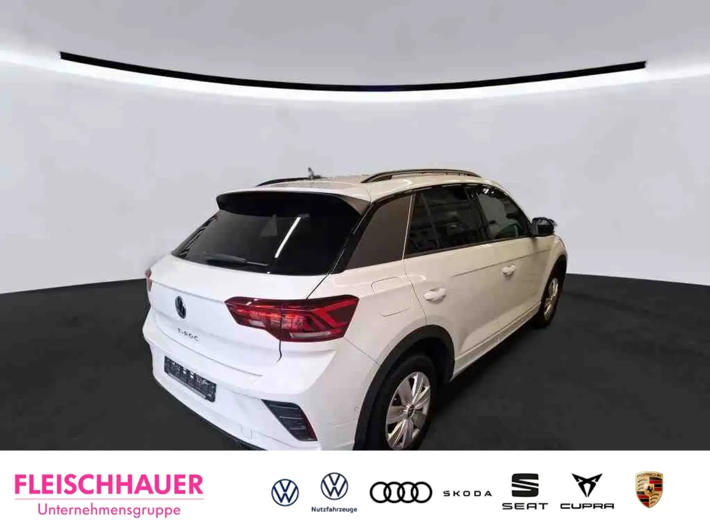 Volkswagen T-Roc R-Line 1.5 TSI DSG Navi Digitales Cockpit LED ACC Weiß - 2