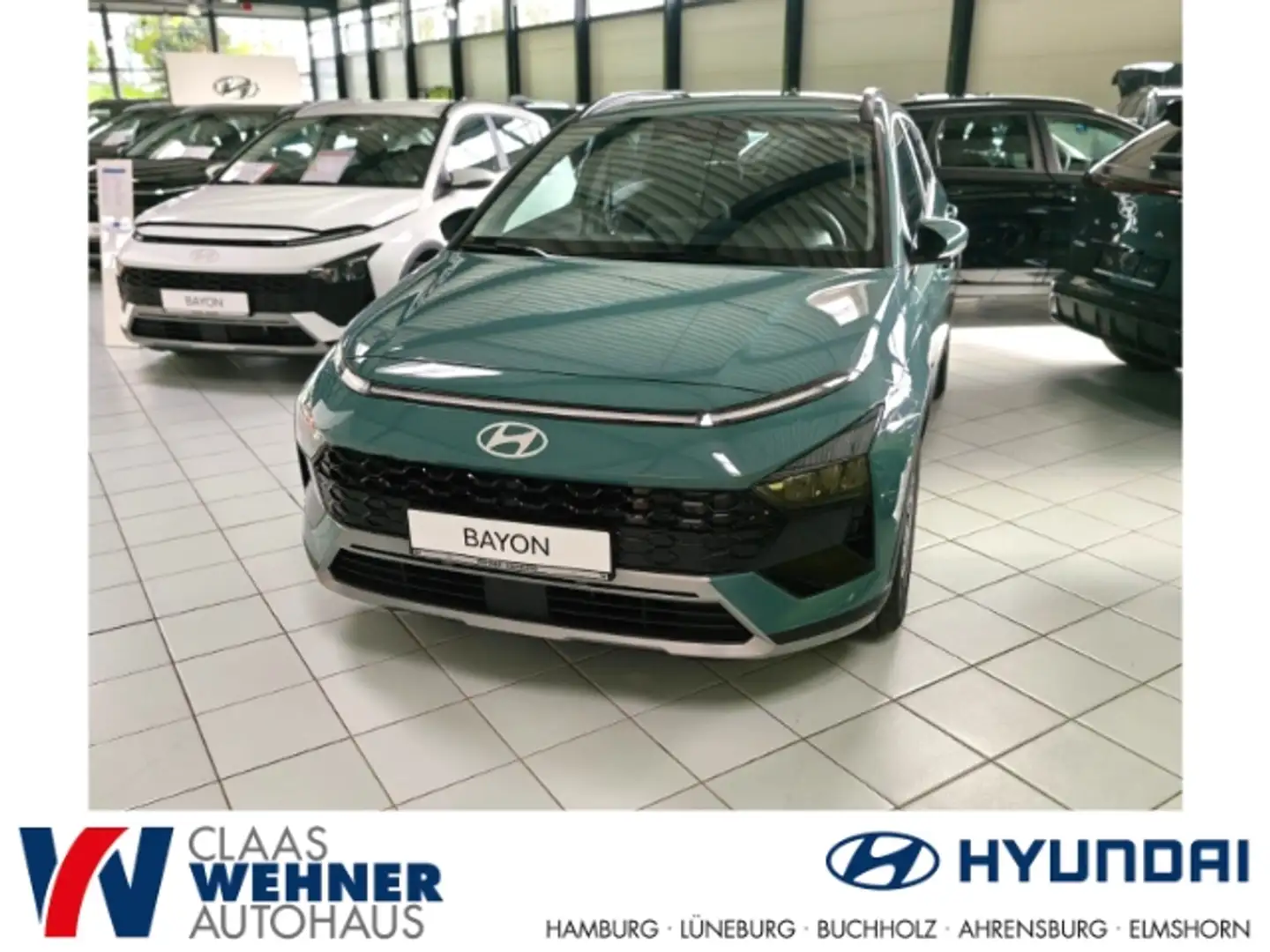 Hyundai BAYON Hyundai FL (MY25) 1.0 T-GDI (100 PS) 7-DCT 2WD Tre Grün - 1