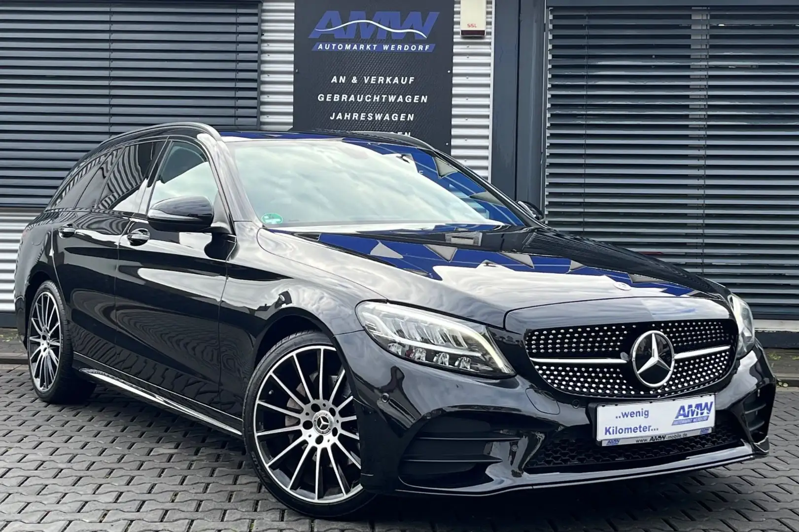 Mercedes-Benz C 200 AMG EDITION-Plu*NIGHTPAKET*LED*AHK*KAMERA* Noir - 1