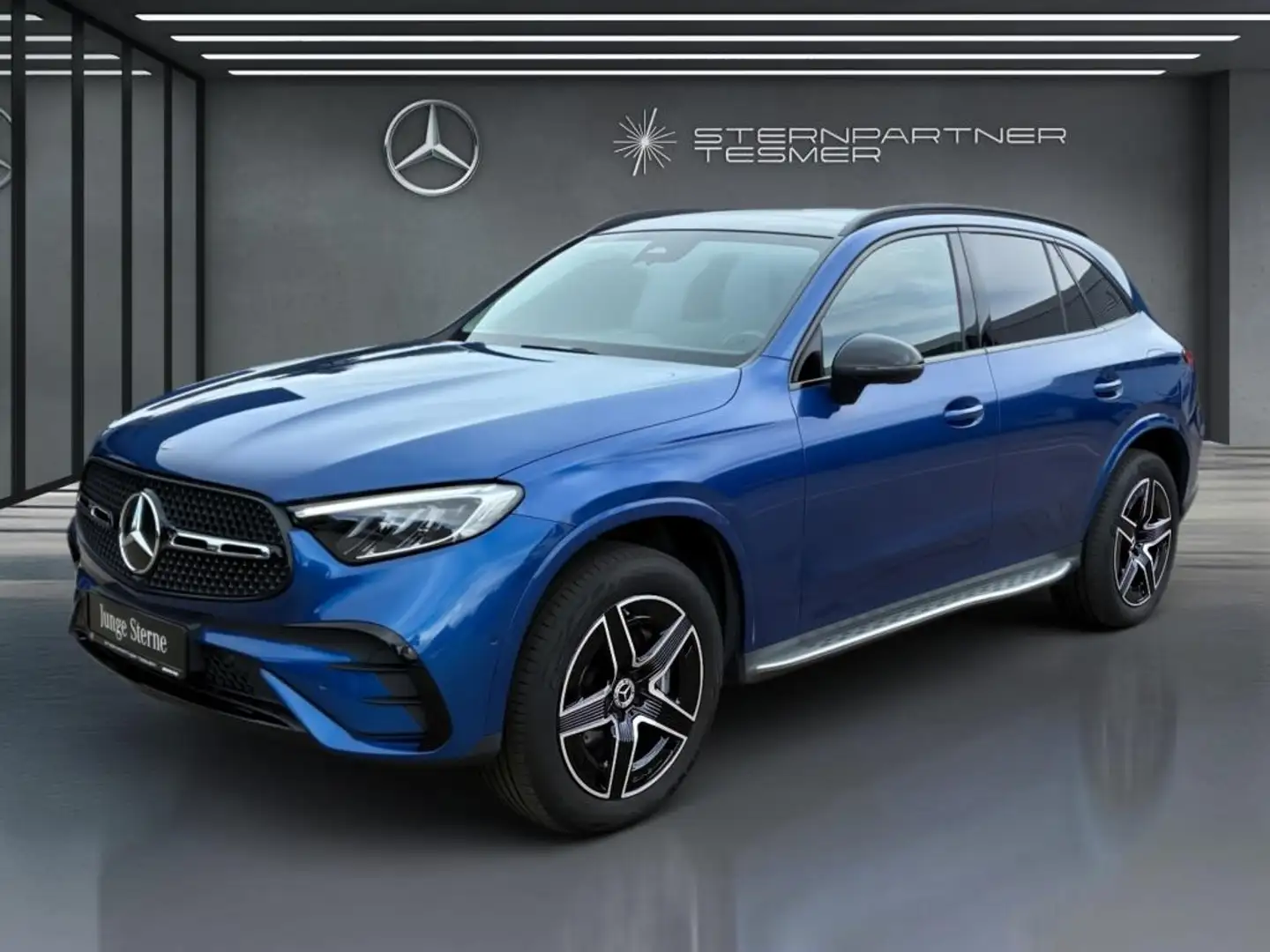 Mercedes-Benz GLC 300 de 4M AMG Panorama Kamera AHK Night Blau - 1