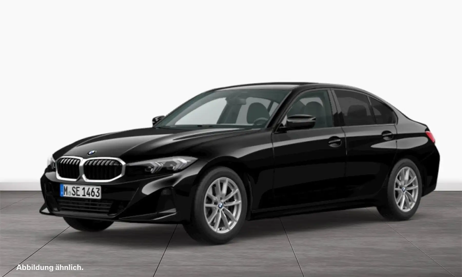 BMW 320 d Limousine HiFi DAB Tempomat Klimaaut. Shz Schwarz - 1