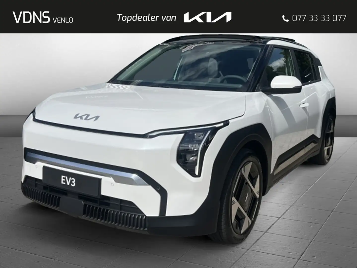 Kia EV3 Plus Advance 81.4 kWh ACTIEPRIJS !! Wit - 1
