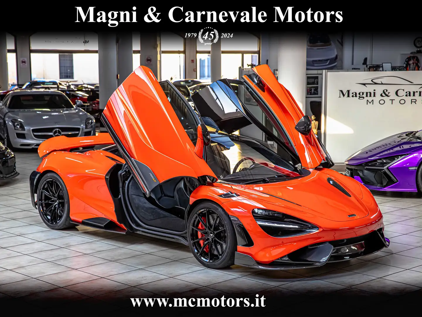 McLaren 765LT Coupe FULL CARBON|TITAN EXHAUST|RACING SEATS|CARBOCERAMIC Orange - 1